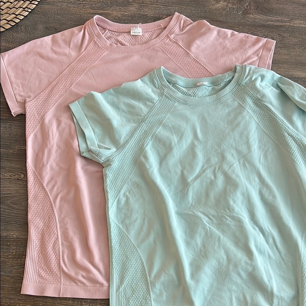 Kids' Pink and Mint T-Shirts